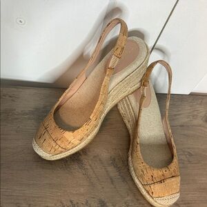 Cole Haan Cork Wedge Espadrille Slingbacks - 7